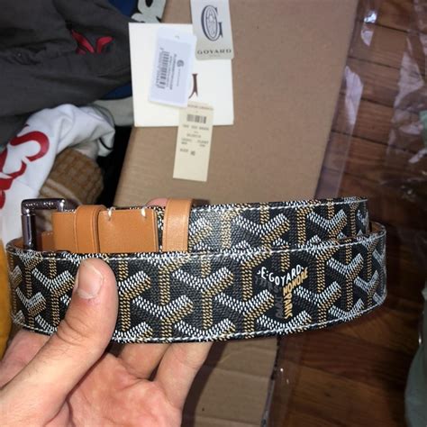 knockoff goyard belt|Goyard belt dupes.